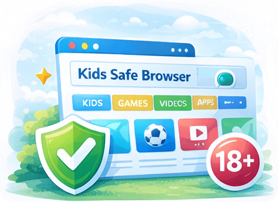 Parental control and safe internet for kids